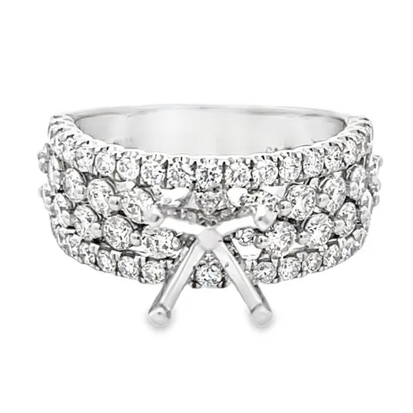 Diamond Engagement Ring Setting Image 2 Miner's Den Jewelers Royal Oak, MI