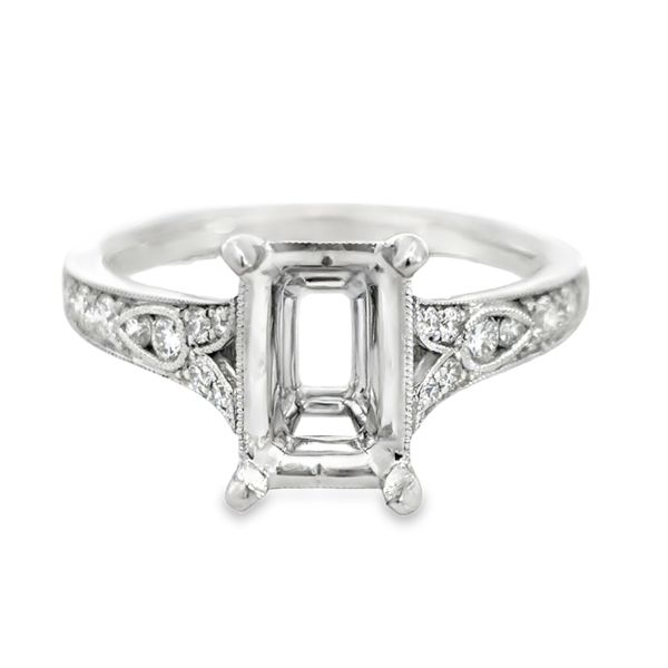 Engagement Ring Setting Miner's Den Jewelers Royal Oak, MI