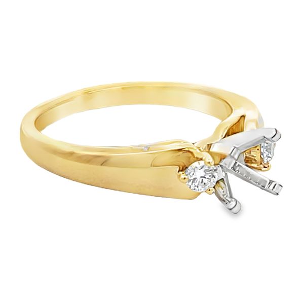 Engagement Ring Setting Image 2 Miner's Den Jewelers Royal Oak, MI