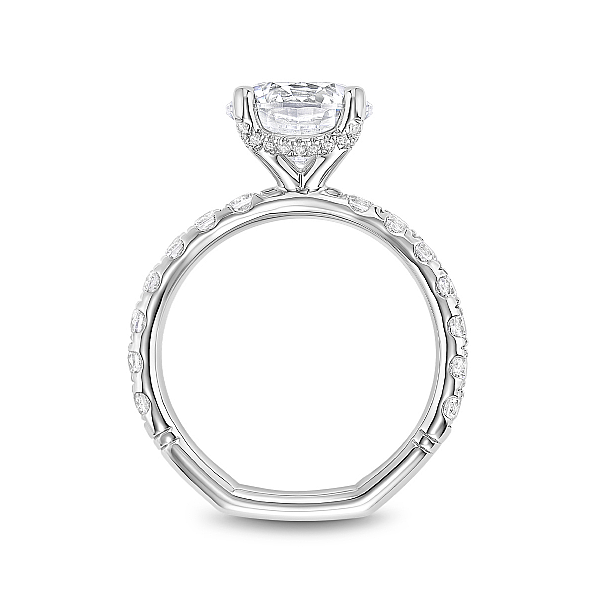 Engagement Ring Setting Image 2 Miner's Den Jewelers Royal Oak, MI