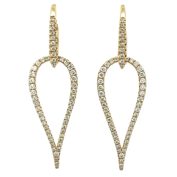 Diamond Dangle Earrings similar item image