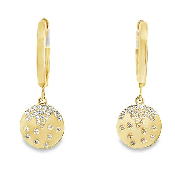 Diamond Dangle Earrings Miner's Den Jewelers Royal Oak, MI