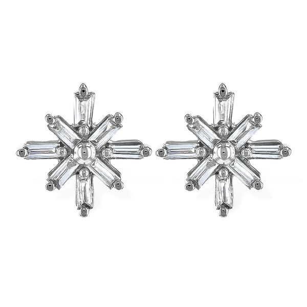 Baguette Sparkle Earrings Miner's Den Jewelers Royal Oak, MI