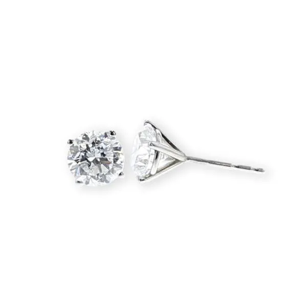 Diamond Stud Earrings Image 2 Miner's Den Jewelers Royal Oak, MI