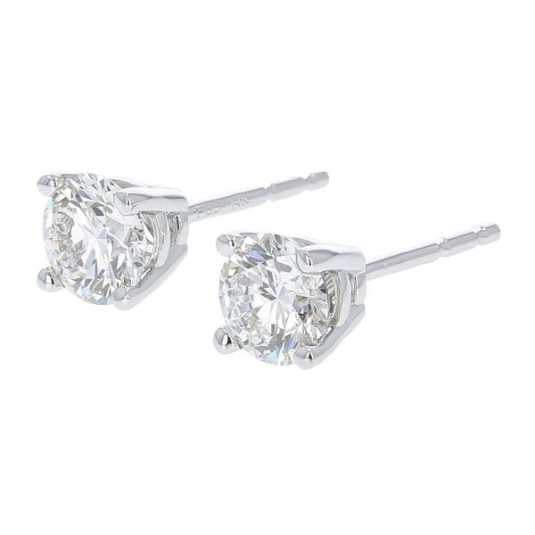 1.0ctw Round Diamond Stud Earrings Miner's Den Jewelers Royal Oak, MI