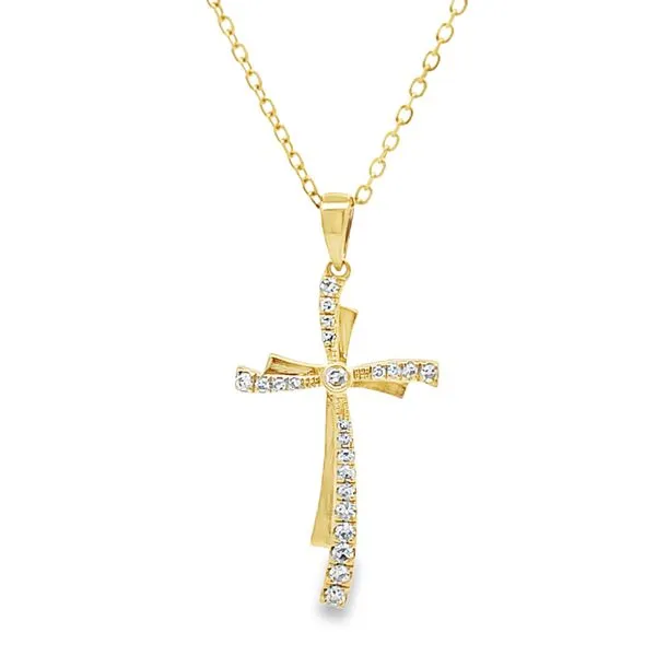 Diamond Cross Necklace similar item image