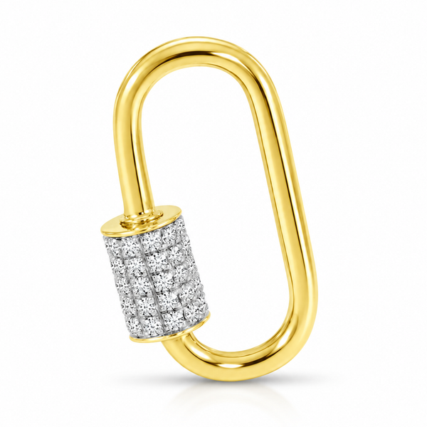 Diamond Lock Pendant Miner's Den Jewelers Royal Oak, MI