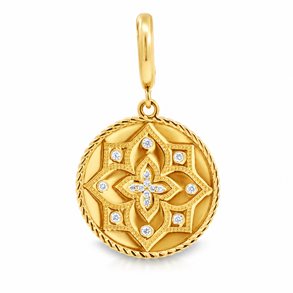 Mandala Diamond Pendant Miner's Den Jewelers Royal Oak, MI