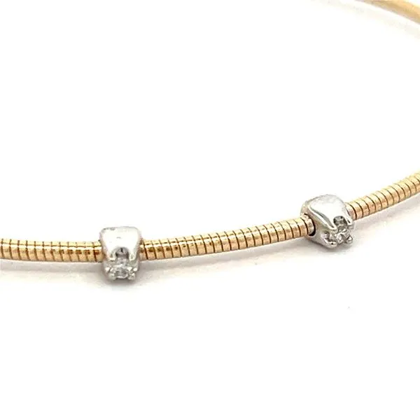 Diamond Bangle Bracelet Image 2 Miner's Den Jewelers Royal Oak, MI
