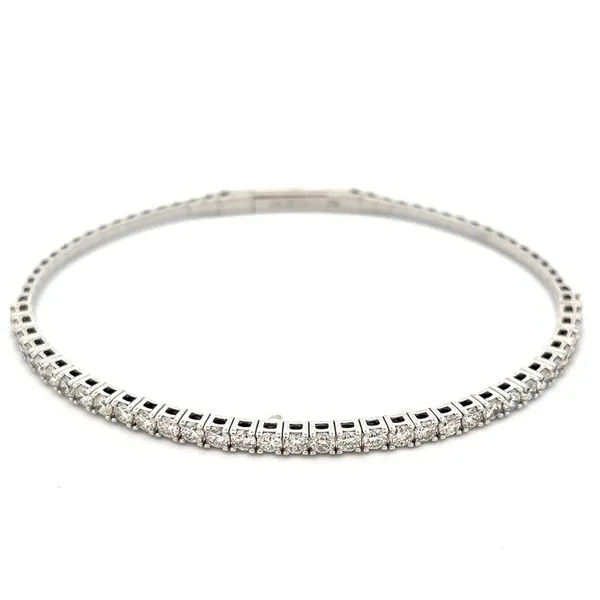 2.0ctw Diamond Flex Bangle Bracelet Miner's Den Jewelers Royal Oak, MI