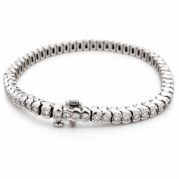 Fancy Link Diamond Bracelet - 3.00ctw Miner's Den Jewelers Royal Oak, MI