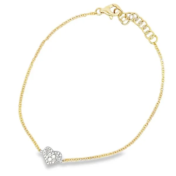 Diamond Heart Bracelet Miner's Den Jewelers Royal Oak, MI
