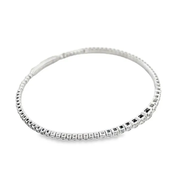 Flex Bangle Diamond Bracelet Image 2 Miner's Den Jewelers Royal Oak, MI