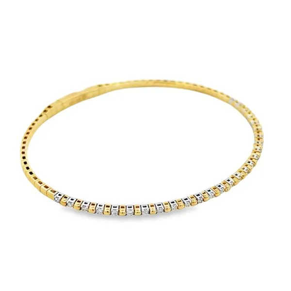 Flex Bangle Diamond Bracelet Image 2 Miner's Den Jewelers Royal Oak, MI
