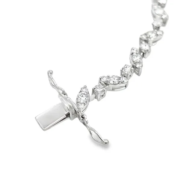 Fancy Link Diamond Bracelet Image 2 Miner's Den Jewelers Royal Oak, MI