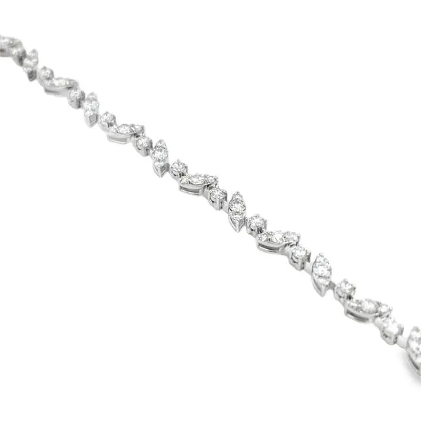 Fancy Link Diamond Bracelet Miner's Den Jewelers Royal Oak, MI