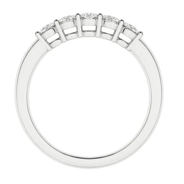 14K White Gold Shared Prong Lab Grown Diamond Ring –...