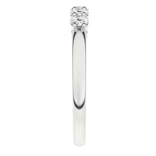 14K White Gold Shared Prong Lab Grown Diamond Ring –...