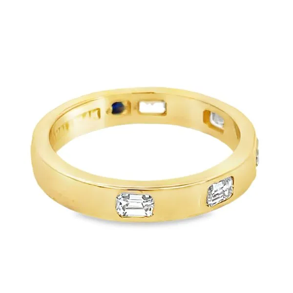 Modern Flush Set Lab Grown Diamond Ring