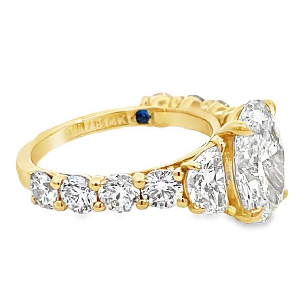 Lab Grown Diamond Ring Image 2 Miner's Den Jewelers Royal Oak, MI