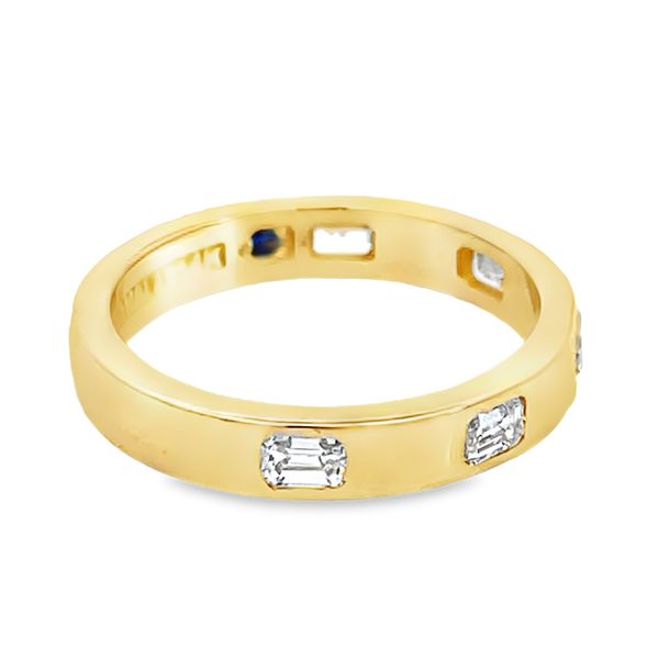 Modern Flush Set Lab Grown Diamond Ring Image 2 Miner's Den Jewelers Royal Oak, MI
