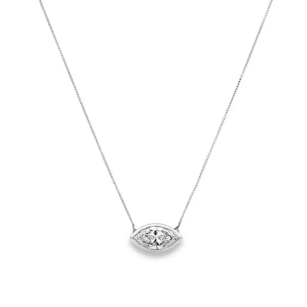 Lab Grown Diamond Pendant Image 2 Miner's Den Jewelers Royal Oak, MI