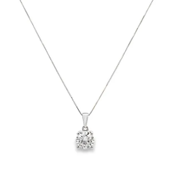 Lab Grown Diamond Pendant Image 2 Miner's Den Jewelers Royal Oak, MI