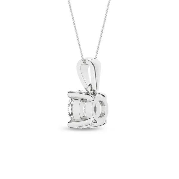 Round Lab Grown Diamond Solitaire Pendant – 1.52ct