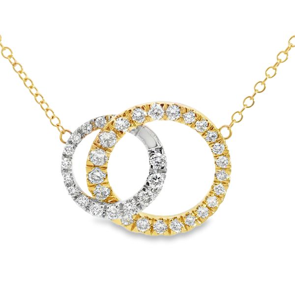 Lab Grown 'Interlocking Circles' Diamond Pendant Miner's Den Jewelers Royal Oak, MI