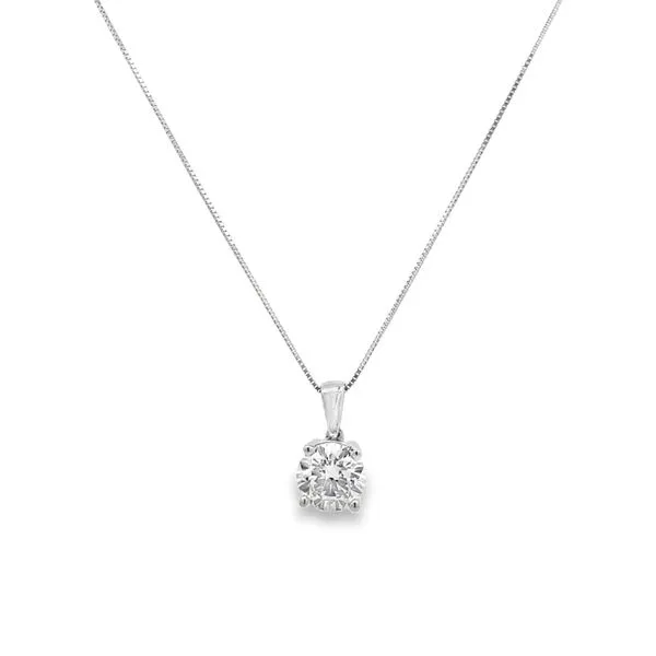 2.06ct Lab Grown Diamond Solitaire Pendant Image 2 Miner's Den Jewelers Royal Oak, MI