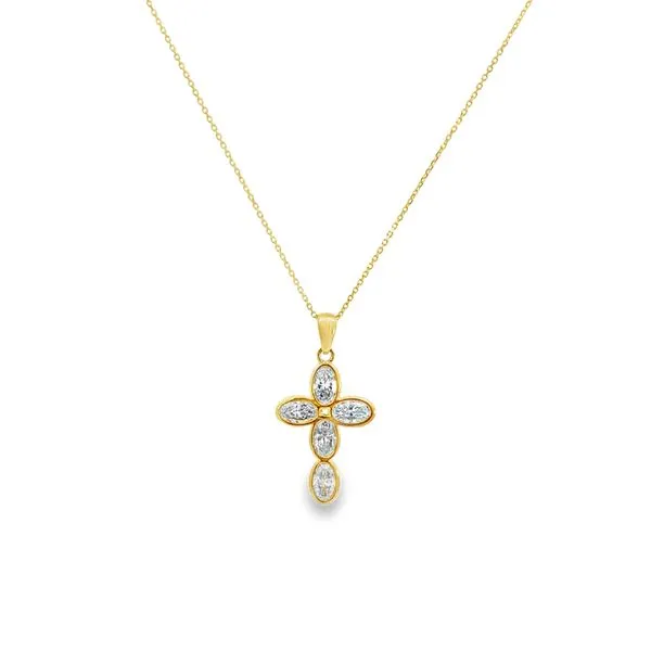 Lab Grown Diamond Pendant Image 2 Miner's Den Jewelers Royal Oak, MI