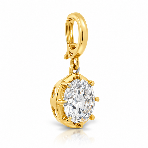 Lab Grown Diamond Pendant - 2.0ct Image 2 Miner's Den Jewelers Royal Oak, MI