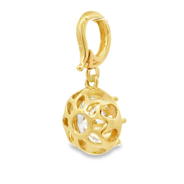 Lab Grown Diamond Pendant Image 3 Miner's Den Jewelers Royal Oak, MI