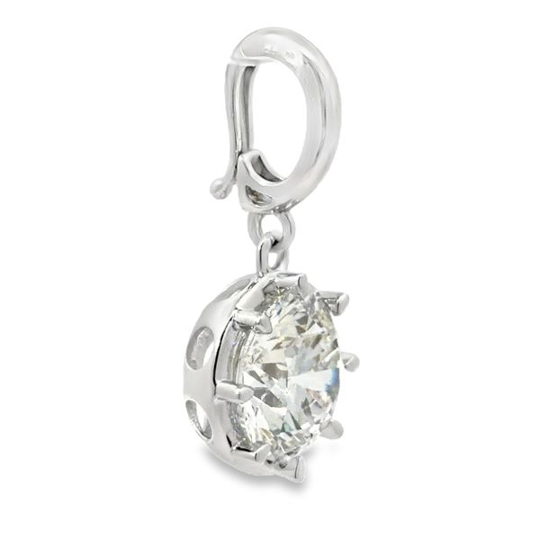 Lab Grown Diamond Pendant Image 2 Miner's Den Jewelers Royal Oak, MI