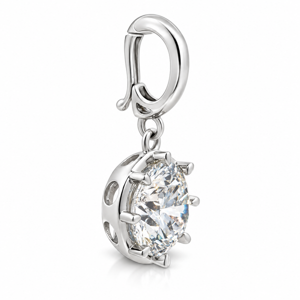 Lab Grown Diamond Pendant - 2.0ct Image 2 Miner's Den Jewelers Royal Oak, MI