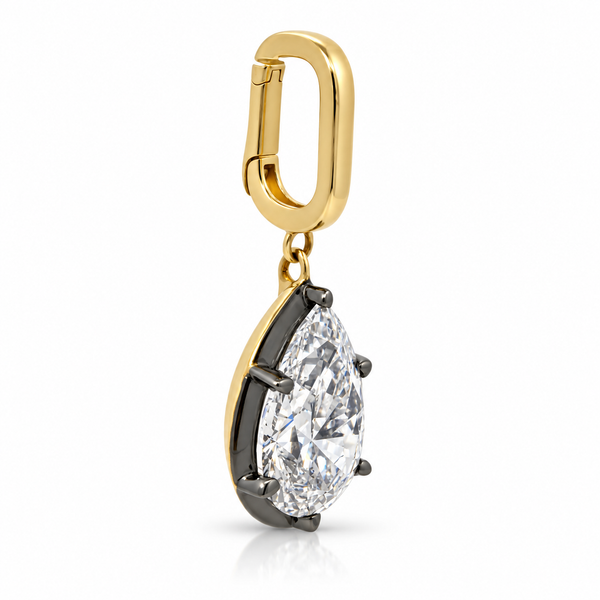 Georgian Style Lab Grown Diamond Pendant Image 2 Miner's Den Jewelers Royal Oak, MI