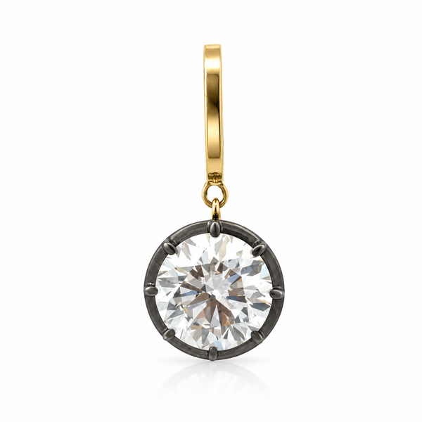 Georgian Style Lab Grown Diamond Pendant Miner's Den Jewelers Royal Oak, MI