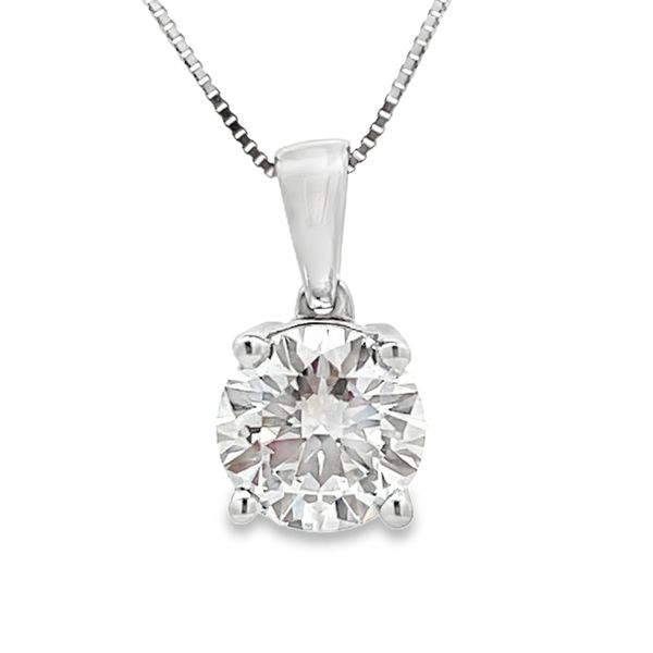 2.06ct Lab Grown Diamond Solitaire Pendant Miner's Den Jewelers Royal Oak, MI