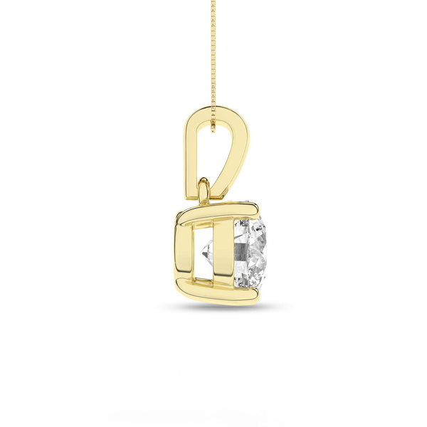 Lab Grown Diamond Pendant Image 2 Miner's Den Jewelers Royal Oak, MI