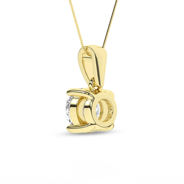 Lab Grown Diamond Pendant Image 3 Miner's Den Jewelers Royal Oak, MI