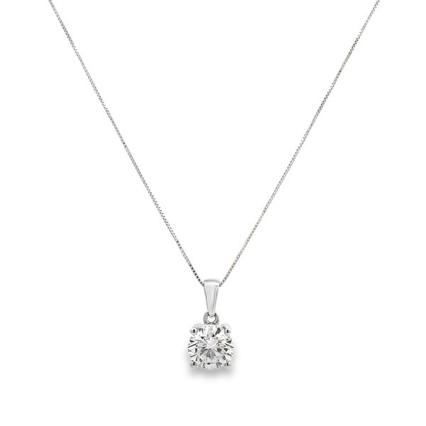 Lab Grown Diamond Pendant Image 2 Miner's Den Jewelers Royal Oak, MI