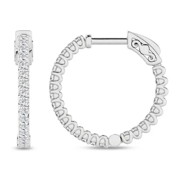 Inside-Out Hoop Earrings (Round)