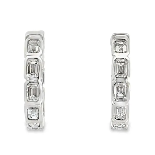 Lab Grown Diamond Earrings Image 2 Miner's Den Jewelers Royal Oak, MI