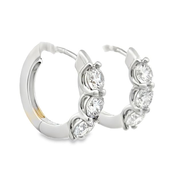 Lab Grown Diamond Earrings Image 2 Miner's Den Jewelers Royal Oak, MI