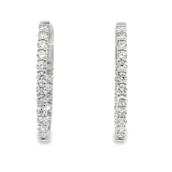 Lab Grown Diamond Earrings Image 2 Miner's Den Jewelers Royal Oak, MI