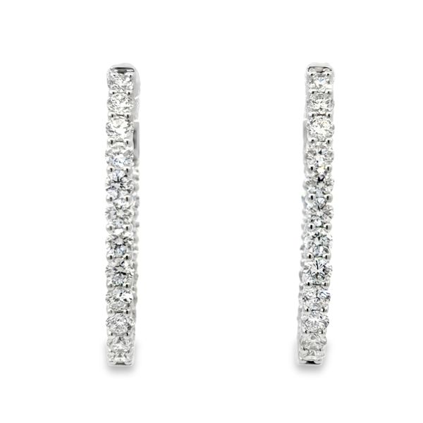 Lab Grown Diamond Earrings Image 2 Miner's Den Jewelers Royal Oak, MI