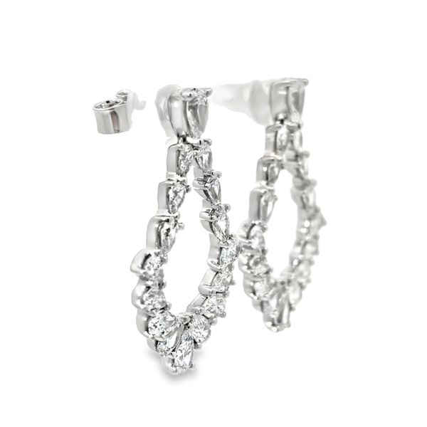 Lab Grown Diamond Earrings Image 2 Miner's Den Jewelers Royal Oak, MI