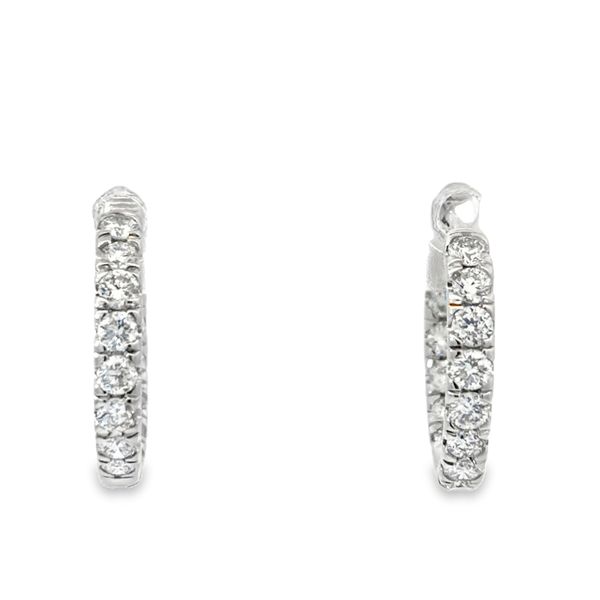 Lab Grown Diamond Earrings Image 2 Miner's Den Jewelers Royal Oak, MI