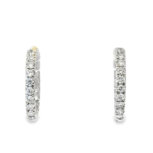 Lab Grown Diamond Earrings Image 2 Miner's Den Jewelers Royal Oak, MI