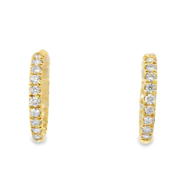 Lab Grown Diamond Earrings Image 2 Miner's Den Jewelers Royal Oak, MI